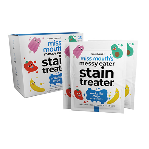 Miss Mouth's Messy Eater Stain Treater (25 PACK OF WIPES) product image